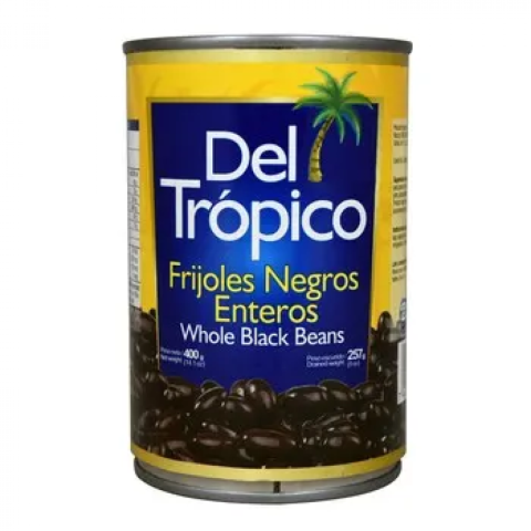 Frijoles Enteros Negros del Tropico 400g