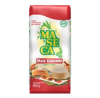 Masa Maseca Maíz Cascado Blanco, 850g