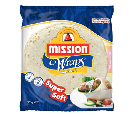 Tortilla Wrap Original  5 uds Mision +1 gratis