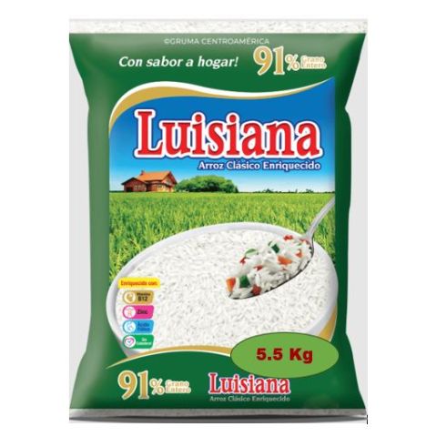 Arroz 91% Luisiana 5.5 kg Verde