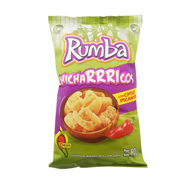 ChichaRicos Picantes, Marca Rumba, 80g
