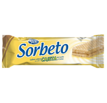 Sorbetico cajeta Jacks 28g