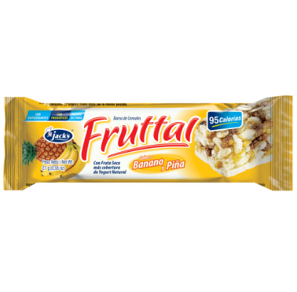 Barrita Frutal Banano y Piña 27g