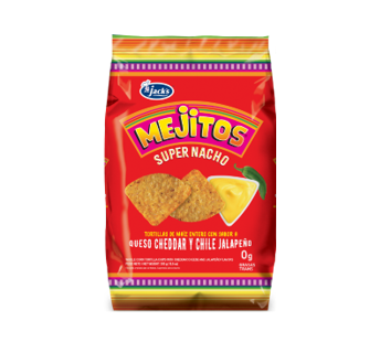 Mejito Cheddar Jalapeño 300g 12uds