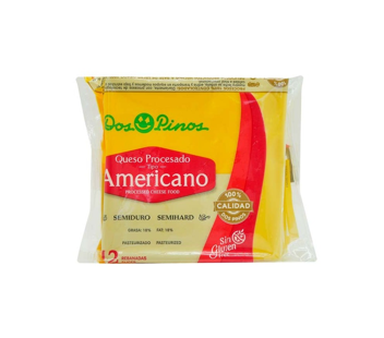 Queso procesado Dos pinos 12reb