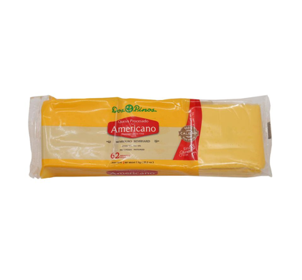 Queso Procesado Tipo Americano, Dos Pinos, 1kg