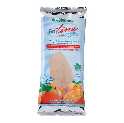 Paleta de yogurt in line