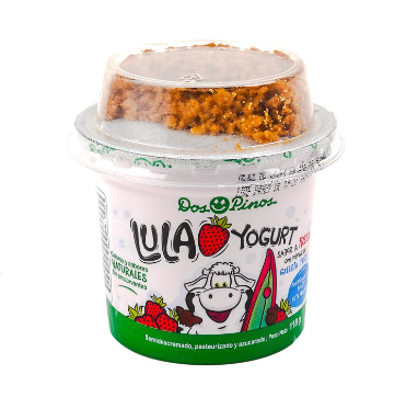 Yogurt Lula Fresa Galleta Trits Dos Pinos 118g