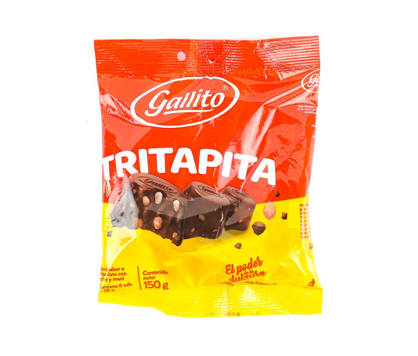 Chocolate Gallito Tritapita  150g 6 Unidades