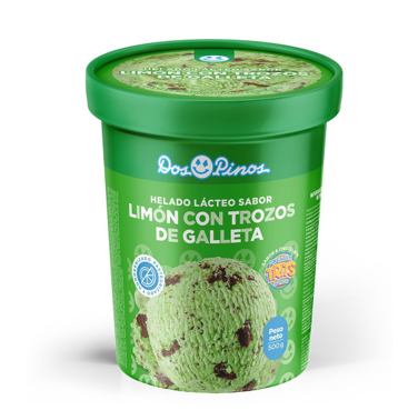 Helado Limón galleta Trits  Dos Pinos 1/4 G 540g