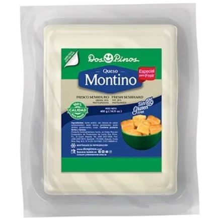 Queso Semiduro Montino, Dos Pinos, 400g