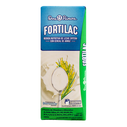 Leche Fortilac Cereal de Arroz  Dos Pinos 180ml