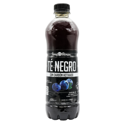 Té Negro Carbón Activado Dos Pinos 500mL 
