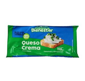 QUESO CREMA PRODUCT. BIENE. -115 G BOLSA