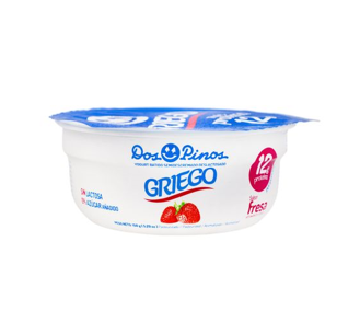 Yogurt Batido Griego Sabor Fresa, Dos Pinos, 150g