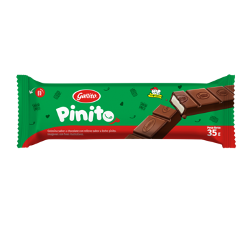 Tableta Chocolate Rellena de Leche Pinito 35g