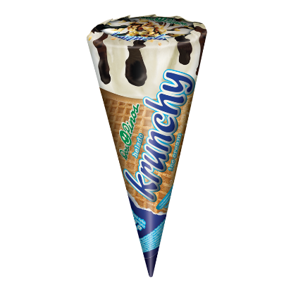 Helado Krunchy Rompope Dos Pinos cono 75g