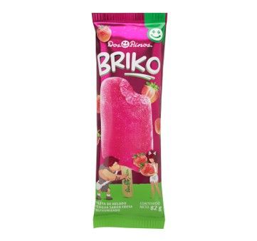 Helado Paleta Briko Sabor Fresa, Dos Pinos, 82g