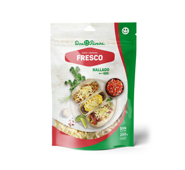 Queso Fresco Semiduro Rallado, 200g