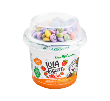 Yogurt Fresa Lula, Dos Pinos, 118g