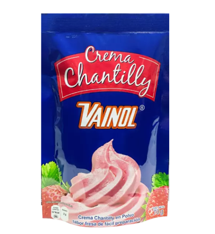 Crema chantilly Ancla sabor fresa 70gr
