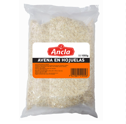 Avena en hojuelas  Marca Ancla 1 kg