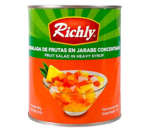 Ensalada de Frutas Richly 850g