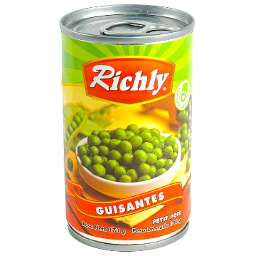 Petit Pois Richly 173g
