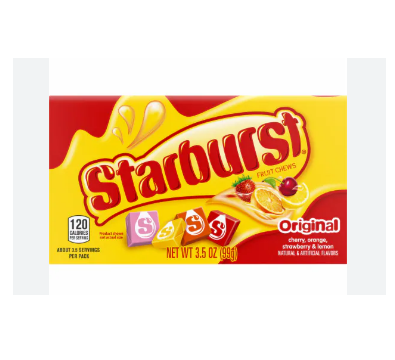 Caramelos Starburst Original, 348g