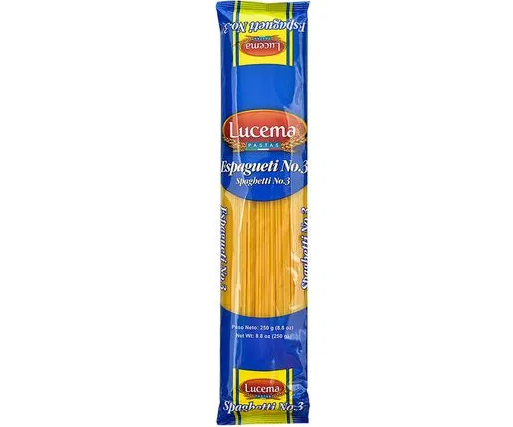 Pasta larga spaguetti Lucema 250g