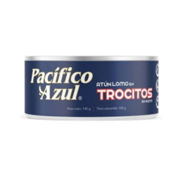 Atun  Trocitos Pacífico Azul 140g