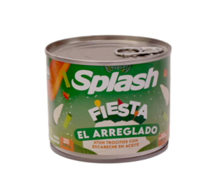 Atún Trocitos En Aceite Con Escabeche 295g Splash