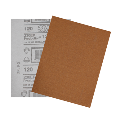 Lija #120, Marca 3M 