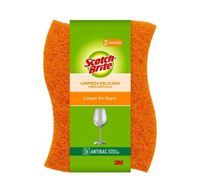 Scotch Brite Limpieza Delicada Sin Rayar 2Pack