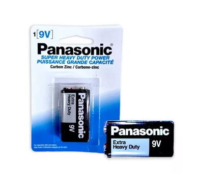 Bateria Cuadrada Panasonic Extra Heavy Duty  9V