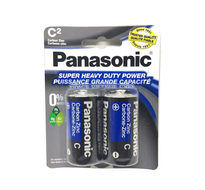 Bateria Panasonic C med 2 pack