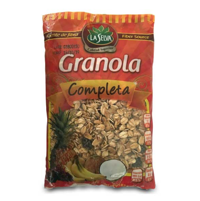 Granola completa marca La Selva 250g