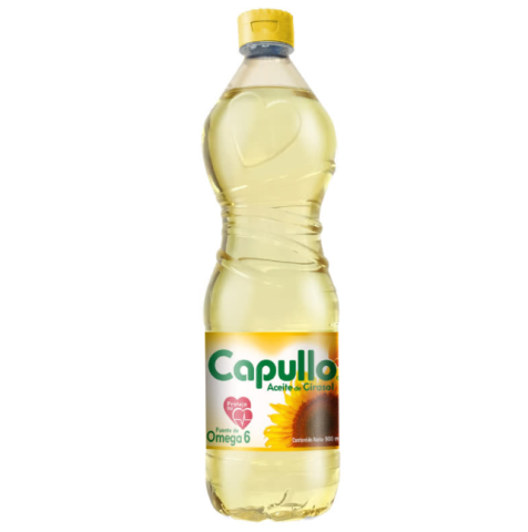 Aceite de Girasol Capullo 900ml