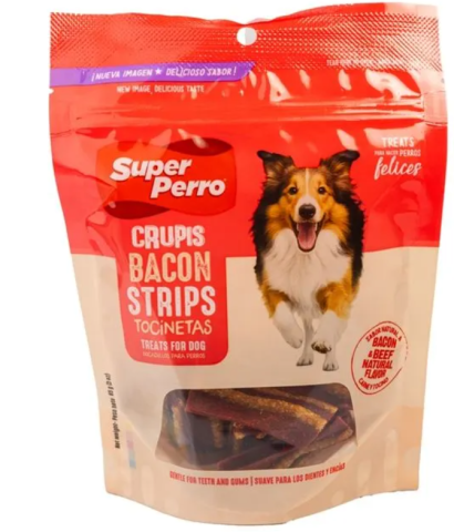 Chupis Bacon Strips Super Perro  85g