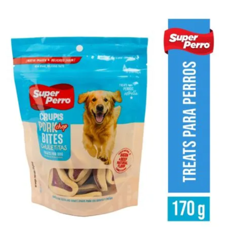 CRUPIS CHULETITAS T-BONZ SUPER PERRO 170G