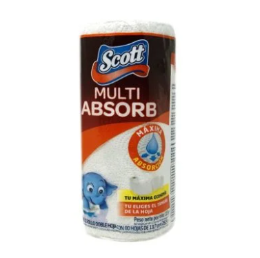 Toalla de Cocina Scott Blanca 80H