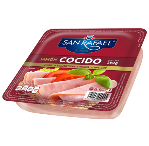 Jamón Cocido ZAR San Rafael Ligth  250g