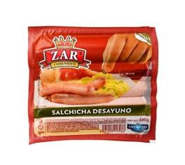 Salchicha desayuno 330 zar