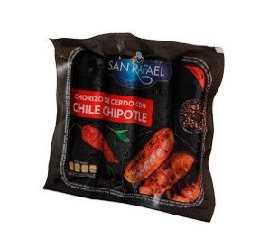Chorizo de cerdo con chile Chipotle San Rafael 300g