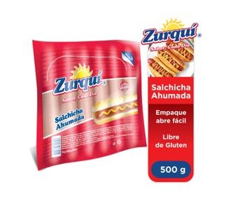 Salchicha Ahumada Zurqui 500g