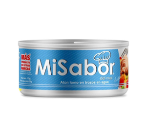 Atun Mi Sabor,Light Lomo en trozos en agua 170g