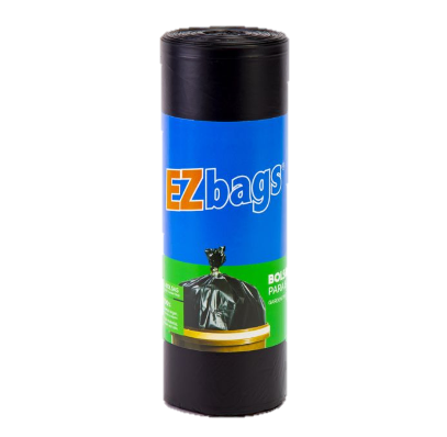 BOLSA P/BASURA EZ BAGS JARDIN NEGRA 21UND