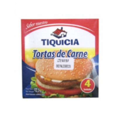 Torta de Carne Tiquicia 4 Unidades