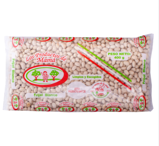 Frijol Blanco secos Los Productos de Mamá 400g