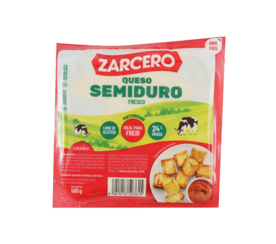 Queso Semiduro Zarcero Coronado emp al vacio 500g